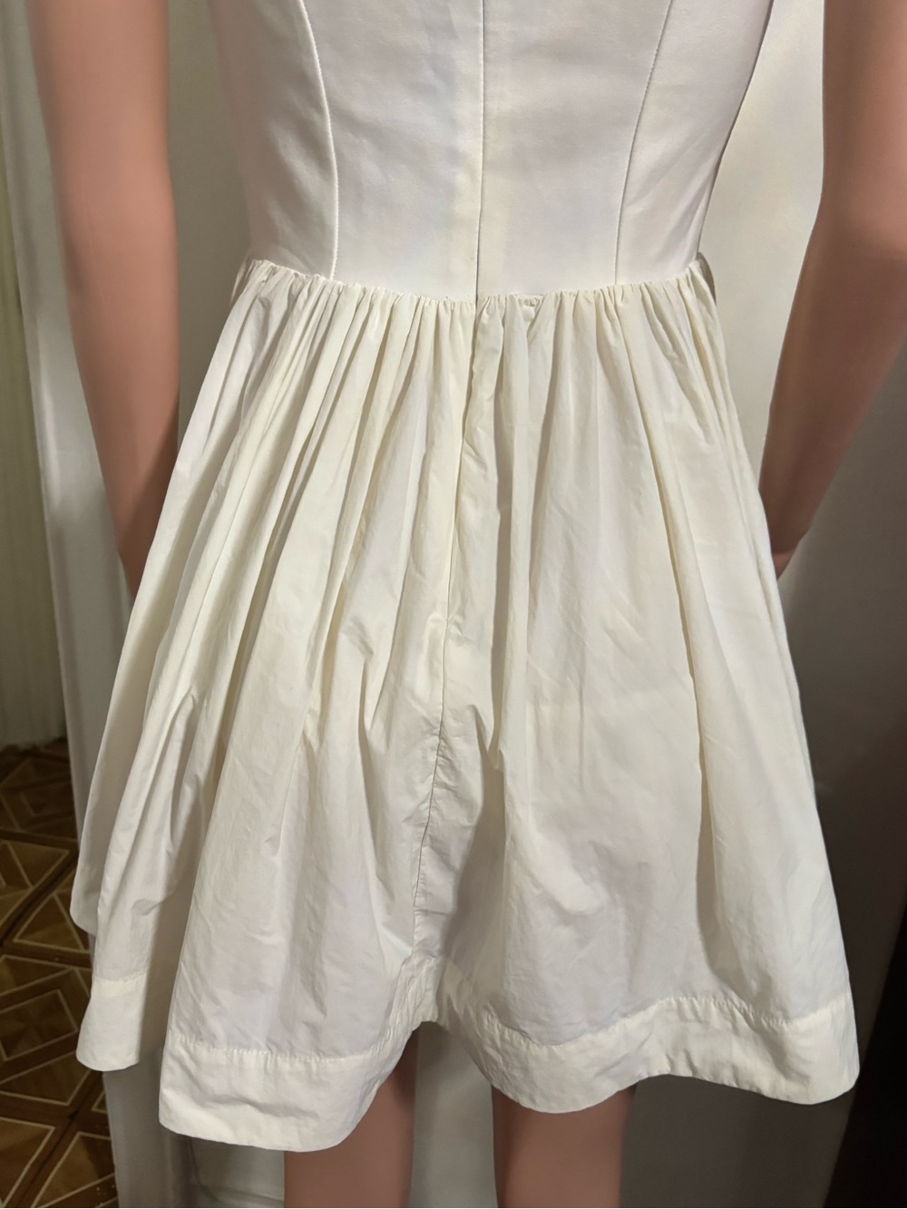 NWT BHLDN by Anthropologie Sleeveless Scoop-Neck Fit & Flare Mini Dress - Picture 8 of 15